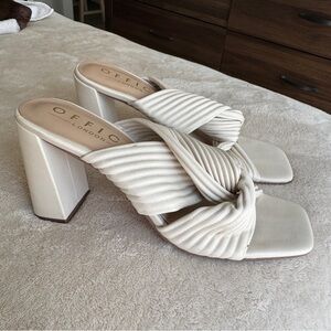 Nude beige heels - 39